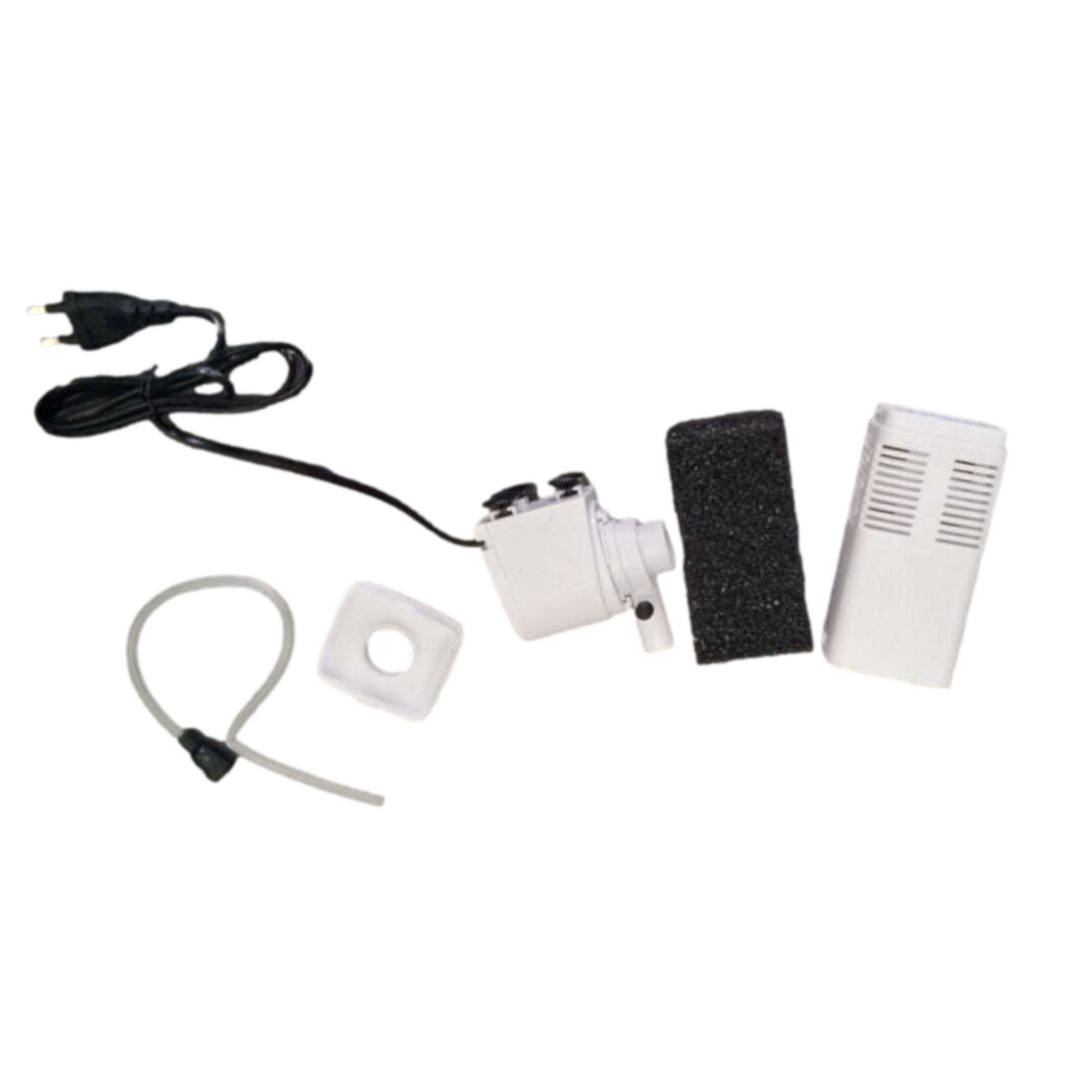 Afbeelding van Aquarium Filter Pomp - WIT - Wasbaar Filter - 230V - 650L/h - Aquariumfilter voor Zuurstof en Filtratie -