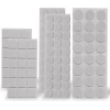 Afbeelding van 240x Premium Viltjes Stoelpoten - Zwart & Wit - Zelfklevend Anti Kras Meubelvilt voor Meubels - 240 stuks
