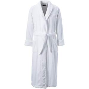 Afbeelding van HSXL - Luxe Badjas van Katoenen Badstof - Heren & Dames - XL - Wit - HOTEL Kwaliteit - 100% Katoen -