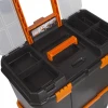 Afbeelding van Gereedschapskoffer met Wielen - Leeg - Gereedschapstrolley - Zwart met Oranje - 8341 35da 4383 bef4