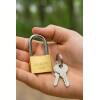 Afbeelding van Handy - Hangslot met Sleutel 32mm met Hoge beugel - Hangsloten - Gehard staal - Sluiting ⌀ 5MM - incl. 3