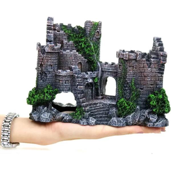 Afbeelding van Aquarium Decoratie - Ornamenten - Kasteel - 86f2 8846 4aa3 b50c e4d231097ea2