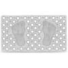 Afbeelding van Antislip Douchemat Douche cabine Mat voor in bad - Transparant - Anti Slip badmat - 70x40CM - Mat voor in de