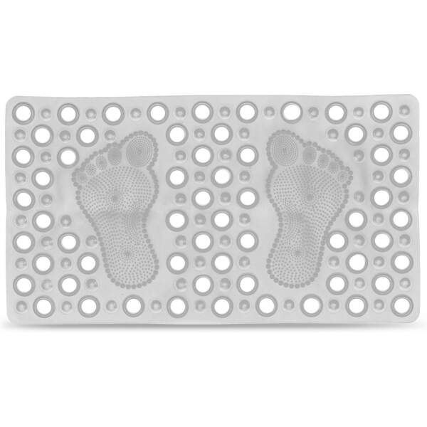 Afbeelding van Antislip Douchemat Douche cabine Mat voor in bad - Transparant - Anti Slip badmat - 70x40CM - Mat voor in de