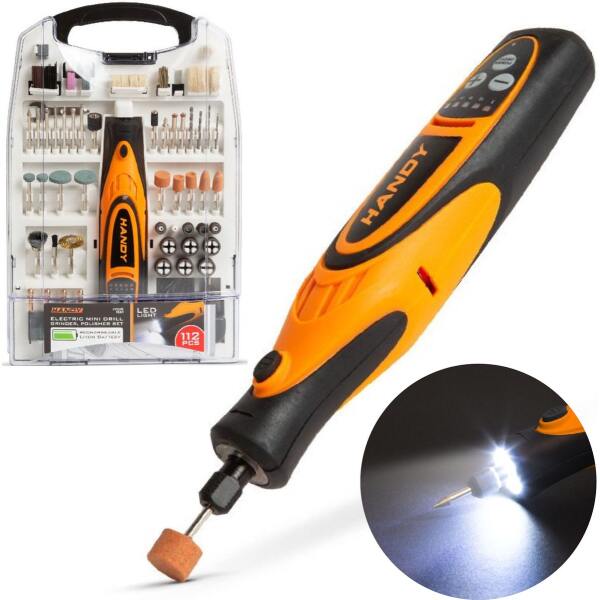 Afbeelding van HANDY - Graveerset - Professionele Draadloze Graveerpen 230V - Graveermachine Draadloos - Oplaadbaar via