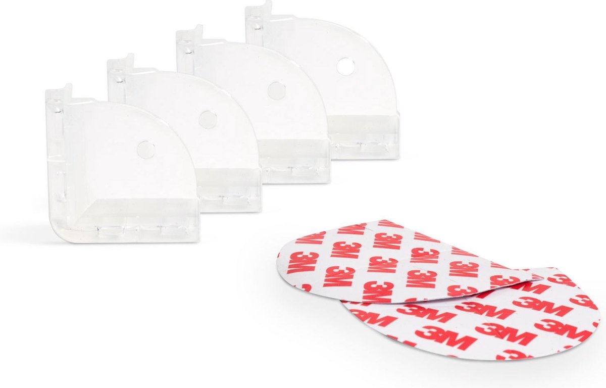 Afbeelding van Hoekbeschermers Tafel voor Baby en Kind - Set van 4 - Hoekbescherming Transparant - BPK - 8a3a 8472 4e6e a299