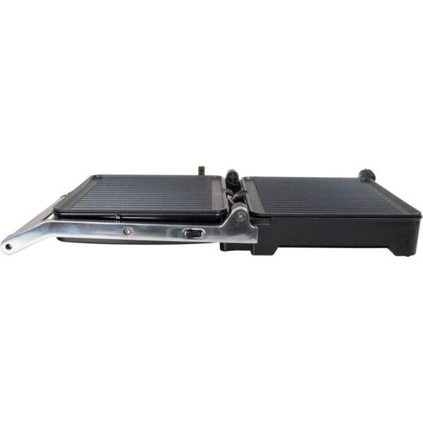 Afbeelding van Eldom GK170 Contactgrill – 2000W RVS – Dubbele Grillfunctie – 30x25 cm – Antiaanbak /