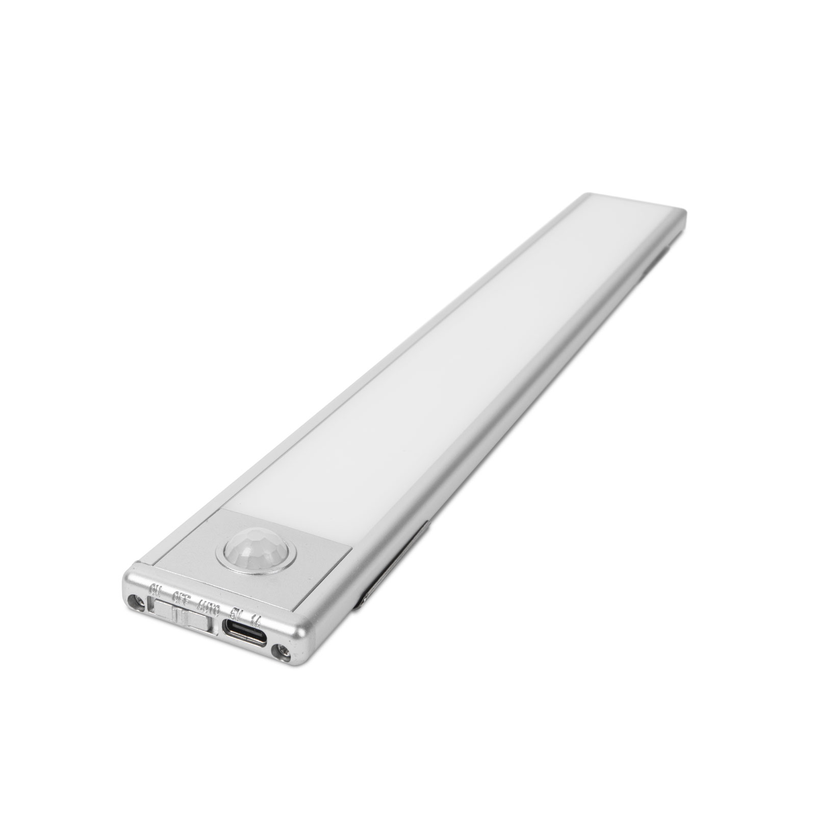 Afbeelding van Ultradunne Kastverlichting met Bewegingssensor - 3 modi - Monteert Magnetisch - USB oplaadbaar -