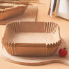 Afbeelding van Bewello Airfryer Bakpapier Vierkant - 20x20 cm - Air Fryer Bakpapier XXL - Airfryer Wegwerpbakjes - 50 stuks