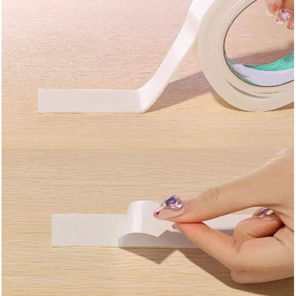 Afbeelding van Handy Dubbelzijdig Plakband - Foam Tape - Tape Extra Sterk - Montagetape 130-Delig - Rechthoekige plakkers