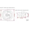 Afbeelding van MNC - Auto Speakers / Luidsprekers - NINJA - Universeel toepasbaar 160 - 170 mm - 16CM - Lage inbouwdiepte -