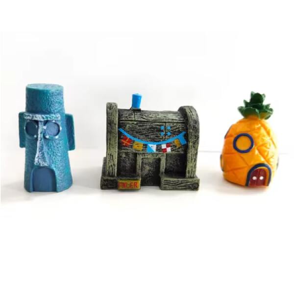 Afbeelding van Aquarium Decoratie MINI - Ornamenten - Set van 3 - BPK - 934f 95cb 438a aadb a64d41ac545d