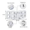 Afbeelding van Digitale LED Klok Wekker met Rood Licht - op USB (incl.) - Tafelklok voor Slaapkamer - Game Kamer - 24 x 9,4