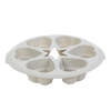 Afbeelding van Bewello - Siliconen Bakvorm Hartjes - Cupcakes Muffin Silicone Bakvorm - Hart Chocolade Cakejes - 28 x 25,7