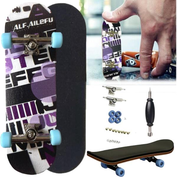 Afbeelding van SAFFboards 'ZION' - Fingerboard PRO met Griptape - Vinger Skateboard - Vingerboard - BPK - a0d9