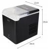 Afbeelding van ELDOM Ideal IJsmachine / Ijsblokjes Machine met Deksel– 12 kg/24 u – 100 W – 1,3 L reservoir