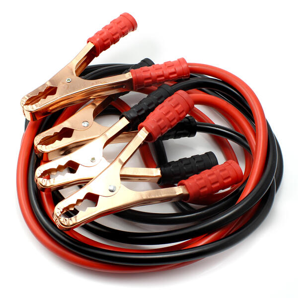 Afbeelding van Carguard - Zware Startkabels - 1000A - 50mm² - 3 Meter - 12v / 24v - Hoge kwaliteit - CE - voor Auto / Boot