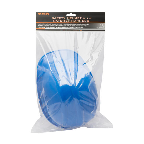 Afbeelding van Handy - Bouwhelm - Helm Blauw - Veiligheidshelm voor Volwassenen - 52 tot 62 CM - a555 c026 4989 8da2