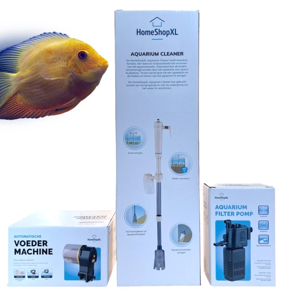 Afbeelding van Automatische Voederautomaat voor Aquarium - Vissen Visvoer Voer Automaat - Incl. Batterijen - 12 of 24 uur -