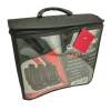 Afbeelding van Universele stoelhoezen auto - Zwart/Rood - Stoelhoes voor in de auto - Complete set - Stoelhoezenset - abb1