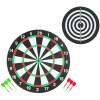 Afbeelding van Dubbelzijdig Dartbord Ø bord 37cm - Met 6 pijlen - acae d97d 40d6 a115 a38bcecbd613