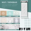 Afbeelding van 6x N'JOY LIFE Zelfklevende Deurstopper 40mm – Grote Transparante Stootdopjes voor Deurbescherming