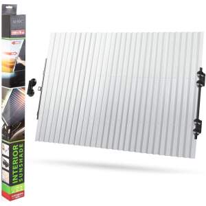 Afbeelding van MNC Zonnescherm Binnenkant Voorruit Auto - Autozonnescherm -150x70x6cm - Zonwering - Auto Gordijn -