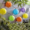 Afbeelding van Garden of Eden - Lampionnen Lichtsnoer Tuin Solar - Meerkleurig - Sfeerverlichting voor buiten op