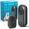 Afbeelding van Delight Video Deurbel met Camera En Wifi - Intercom – Full HD 1080p – 5 tot 8 maanden batterijduur! -