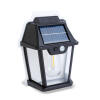Afbeelding van Landelijke Hangende Tuin Lantaarn met LED Bol lamp Solar - Windlicht op Zonne-Energie - Wandlamp voor Buiten