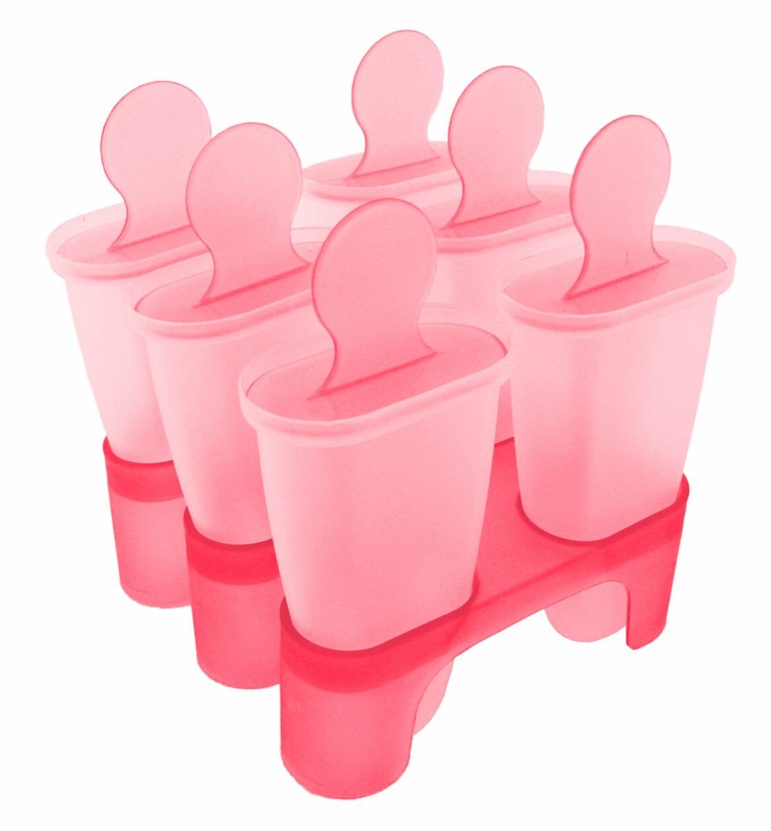 Afbeelding van Ijsvormpjes Kunststof - Ijslolly Vormen - Vormpjes voor Ijsjes - Ijshouder - Anti-knoei - 6 Stuks - b332 45f6