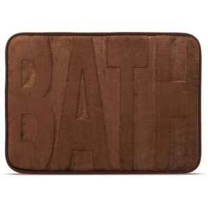 Afbeelding van Family Pound - Antislip Mat voor in Badkamer/Toilet/WC - Bruin - 60x40CM - Anti Slip Badkamermat / Badmat /
