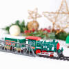 Afbeelding van Bewello - Kerst Trein - Kersttrein met licht en geluid - 27 delig - Kerstdecoratie - op Batterijen - b663