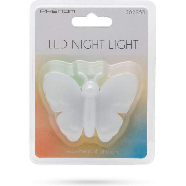 Afbeelding van Nachtlampje voor Kinderen - Kind Stopcontact Vlinder Lamp - Stopcontact Lampje Meisje - Babykamer en
