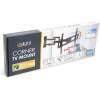 Afbeelding van Delight Hoek TV Beugel - VESA 600x400 mm(max.) - Geschikt voor 40 - 80" inch - Draaibaar en Kantelbaar -