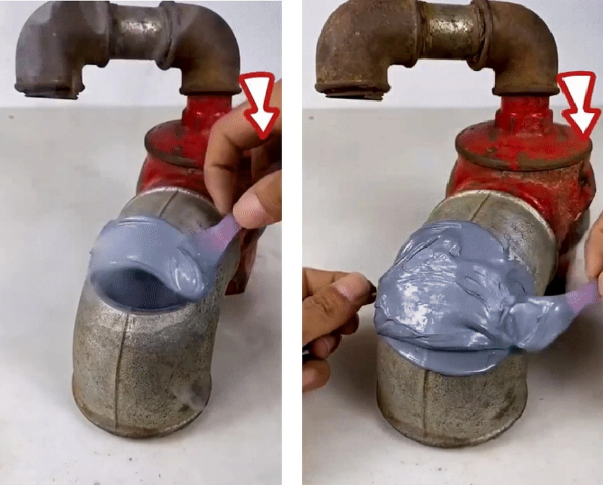 Afbeelding van Bison - Epoxy lijm voor Metaal, Steen, Beton, Polyester Reparatieset - Vloeibaar staal - 2 componenten -