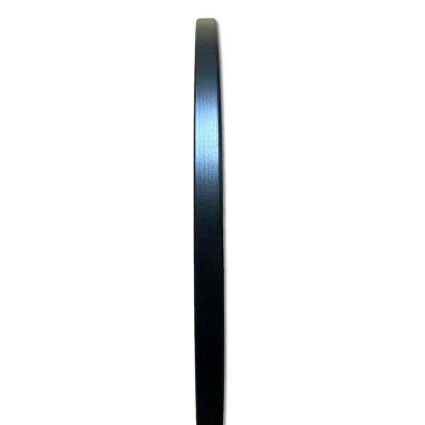 Afbeelding van HSXL - Spiegels - Luxe Ronde Spiegel Zwart - 60 cm Groot - Grote Wandspiegel 60cm Rond met Zwarte Rand -