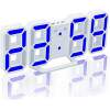 Afbeelding van Digitale LED Klok Wekker met Blauw Licht - op USB (incl.) - Tafelklok voor Slaapkamer - Game Kamer - 24 x