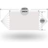 Afbeelding van HSXL Dubbele Hangmat Rood met Touwen - 1 of 2 Persoons - Lig Oppervlak 190x150cm - Lengte 260cm - c2e0 5a8b
