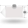 Afbeelding van HSXL Dubbele Hangmat Blauw met Spreidstok en Touwen - 1 of 2 Persoons - Lig Oppervlak 190x150cm - Lengte