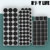 Afbeelding van 120x N'JOY LIFE Premium Viltjes Stoelpoten - Zwart - Zelfklevend Anti Kras Meubelvilt voor Meubels - 120