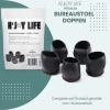 Afbeelding van N'JOY LIFE - 5x Premium Bureaustoel Stoelpoot Beschermers Flexibel - Stoelpootdoppen Bureaustoel Wielen