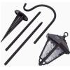Afbeelding van Garden of Eden - Landelijke Tuinlantaarn LED Solar op Prikspot - 80 cm Hoog - Tuinverlichting /