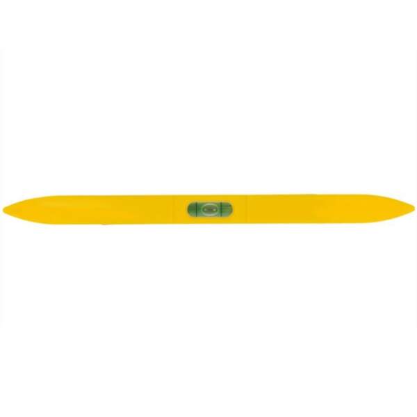 Afbeelding van HSXL - Kleine Magnetische Waterpas - 23cm - met 3 Libellen - Magneet aan 1 zijde - Geel - BPK - cb88 a6aa