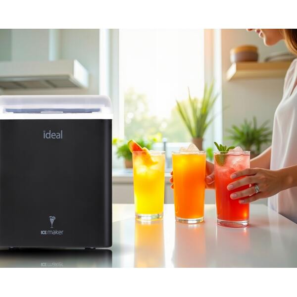Afbeelding van ELDOM Ideal IJsmachine / Ijsblokjes Machine met Deksel– 12 kg/24 u – 100 W – 1,3 L reservoir