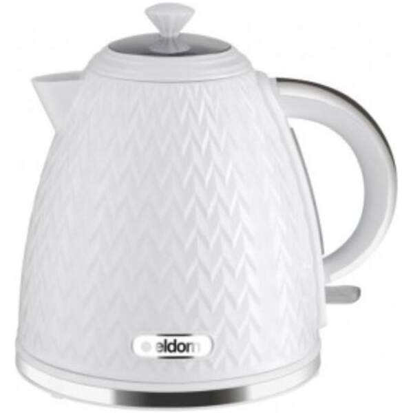 Afbeelding van Grote Waterkoker Retro - ELDOM - Wit Glans - 1.7 Liter - d002 9cd7 4c43 a032 26826c24ef79