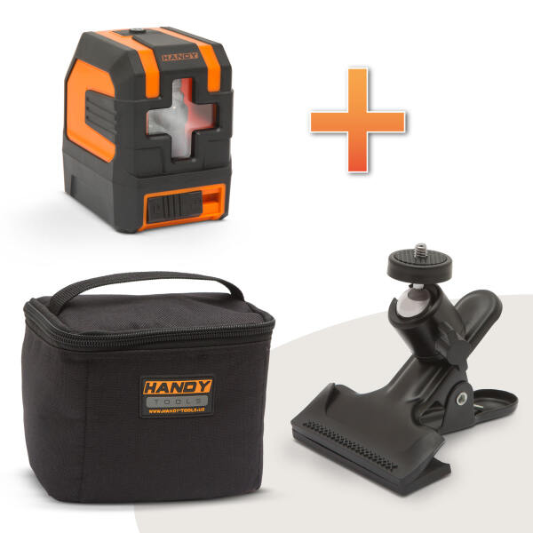 Afbeelding van Handy - Kruislijnlaser met Opbergtas en Klem - Zelfnivellerende Kruis Laser - d04b cd58 49d7 81f2