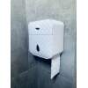 Afbeelding van Bewello® - WC Rolhouder - Toiletrolhouder - Zelfklevend WC Kastje - Wit met Grijs - 205 x 125 x 220 mm -