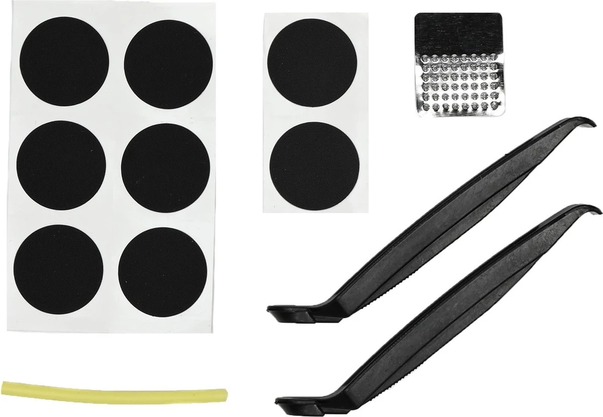 Afbeelding van Benson Bandenreparatieset - Fietsreparatieset - Bandenplakset in Opbergbox - 12 delig - d30e f0af 49fd 8ec9