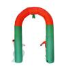 Afbeelding van Kerstverlichting Buiten op Netstroom - Opblaasbare Kerstboog met LED verlichting - XL 240x240 cm - - d4a3